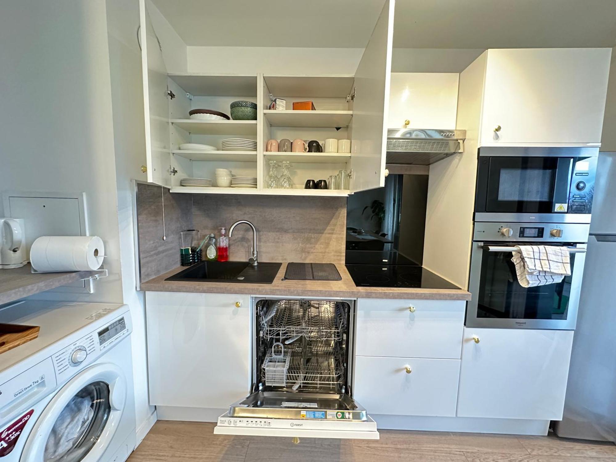 Agreable 3 Pieces Avec Parking Proche Gare Et Paris By Immo Kit Bnb La Courneuve Exteriér fotografie